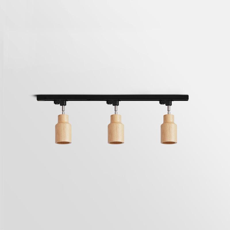 Wood Track Ceiling Lamp – image 5