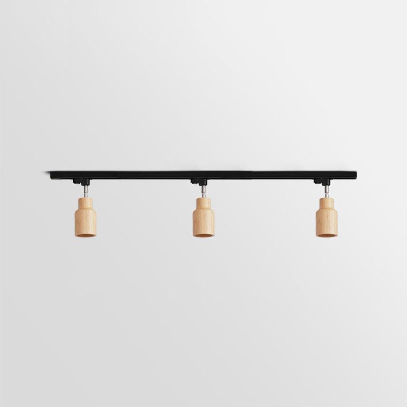 Wood Track Ceiling Lamp – image 8