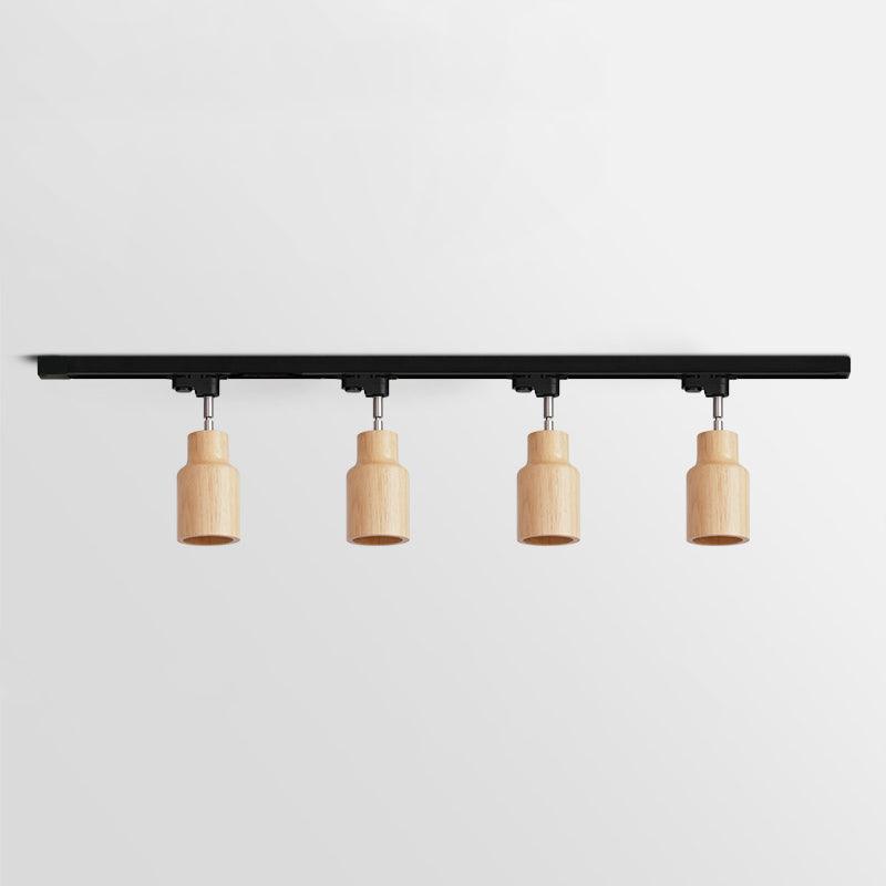 Wood Track Ceiling Lamp – image 11