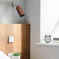 Wood Track Ceiling Lamp