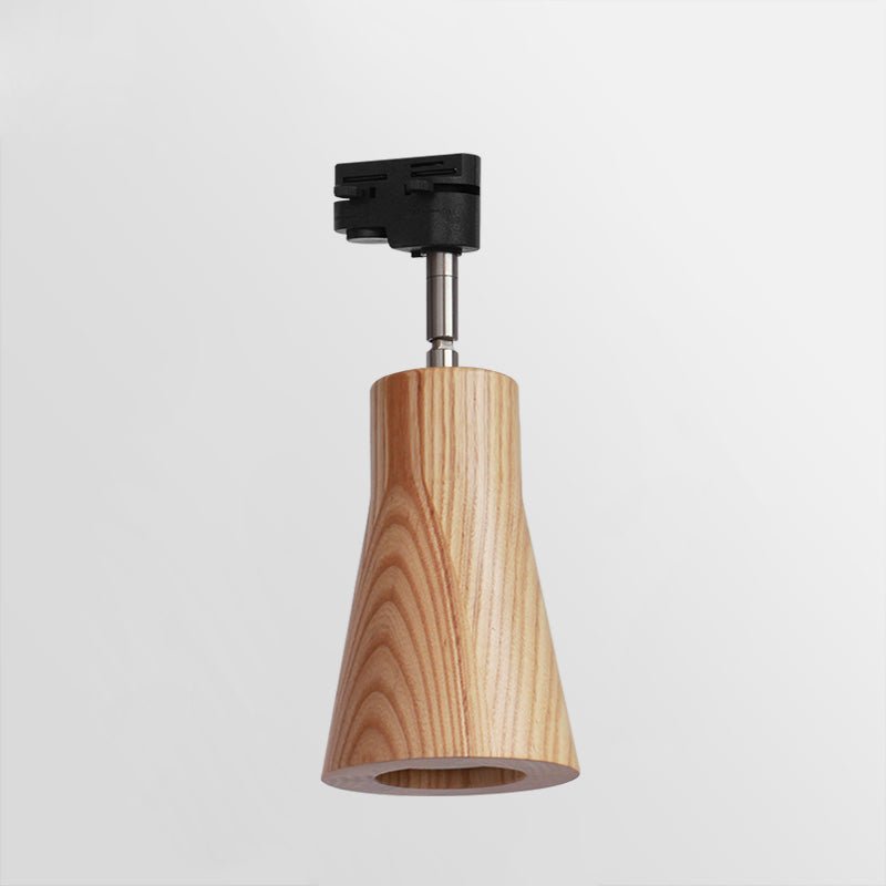 Wood Track Ceiling Lamp