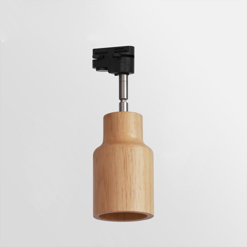 Wood Track Ceiling Lamp
