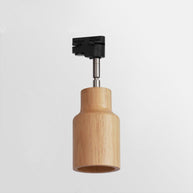 Wood Track Ceiling Lamp