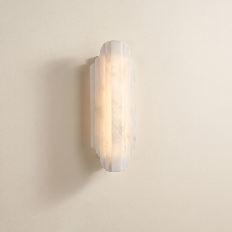 Scallenne Alabaster Wall Sconce