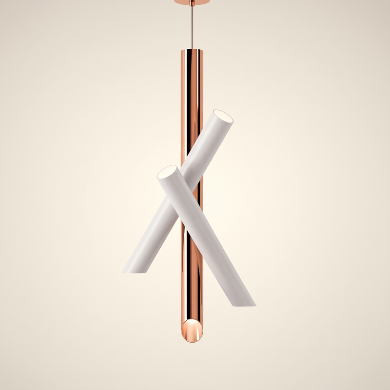 Axonne Aluminum Tube Pendant Light