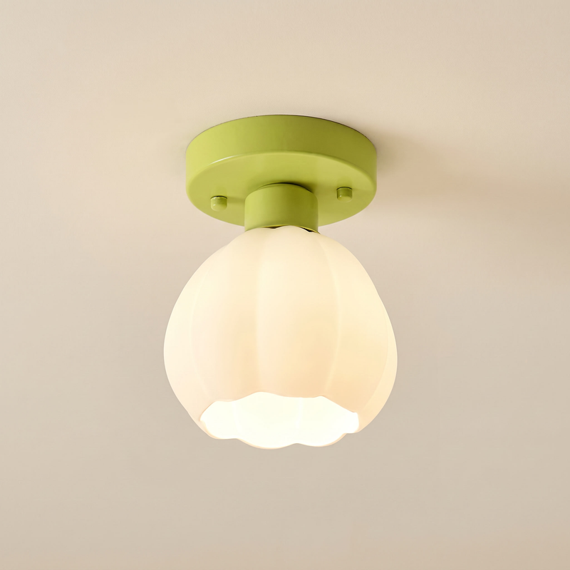 Tulinne Flower Glass Ceiling Light