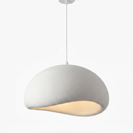 Nuvola cloud pendant in a wide daytime room view (accepted 4:5 crop)