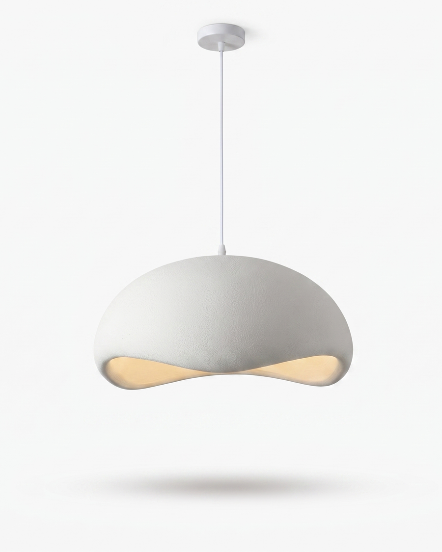 Nuvola Sculptural Cloud Pendant Light: After Dark