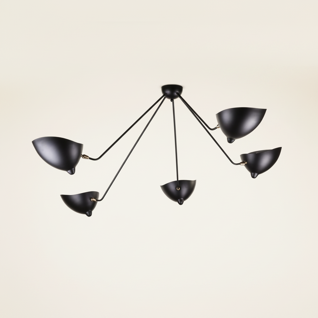 Delphane Multi-Arm Ceiling Light