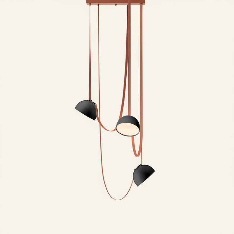 Evanthe Multi-Dome Strap Pendant Light