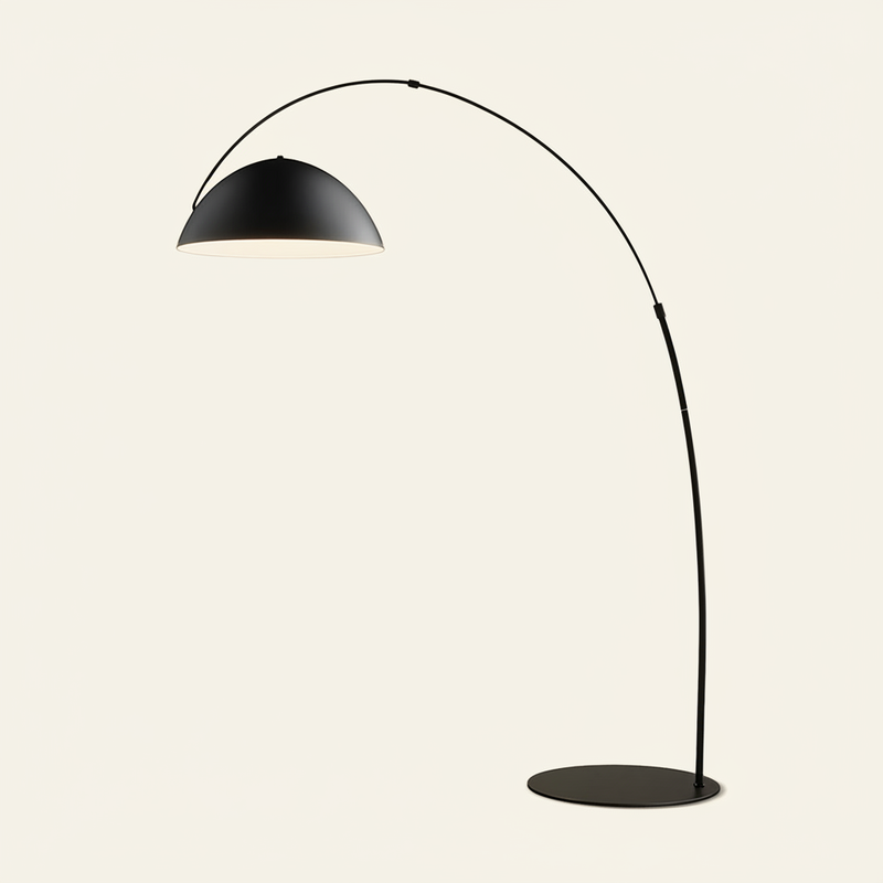 Galewyn Arc Floor Lamp with Swivel Shade