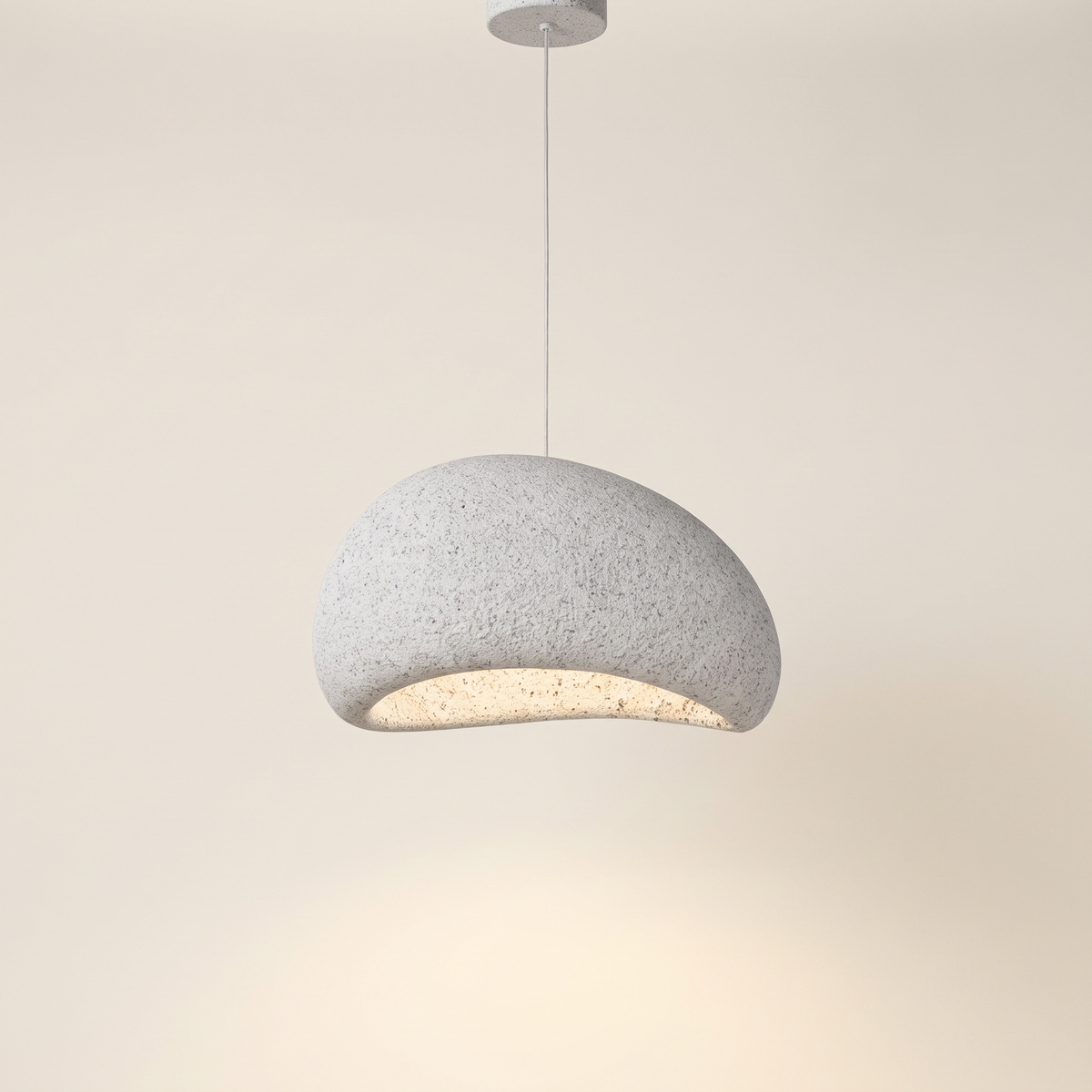Halcyne Textured Spot Cloud Pendant