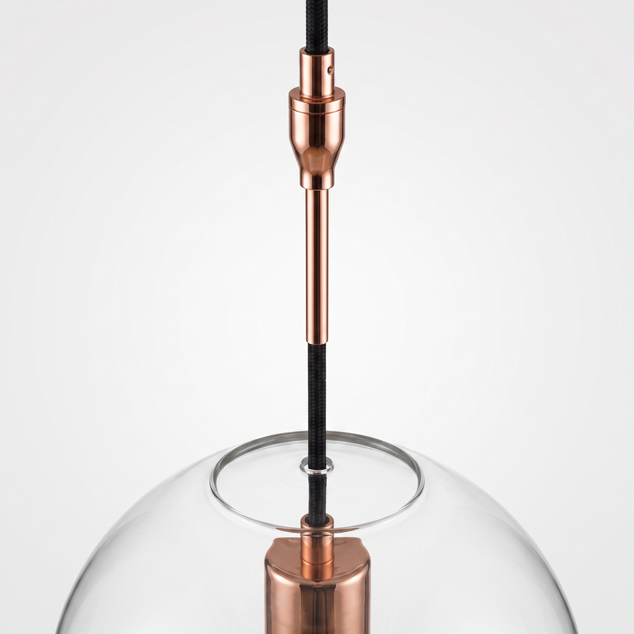 Chiswick Glass Pendant Light material detail