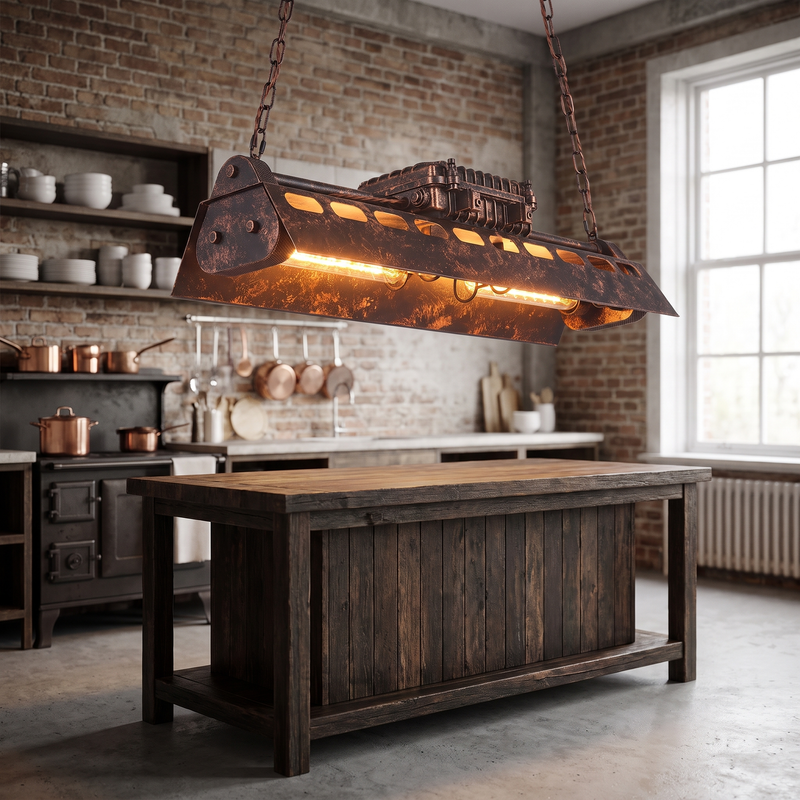 Industrial Steampunk Chandelier