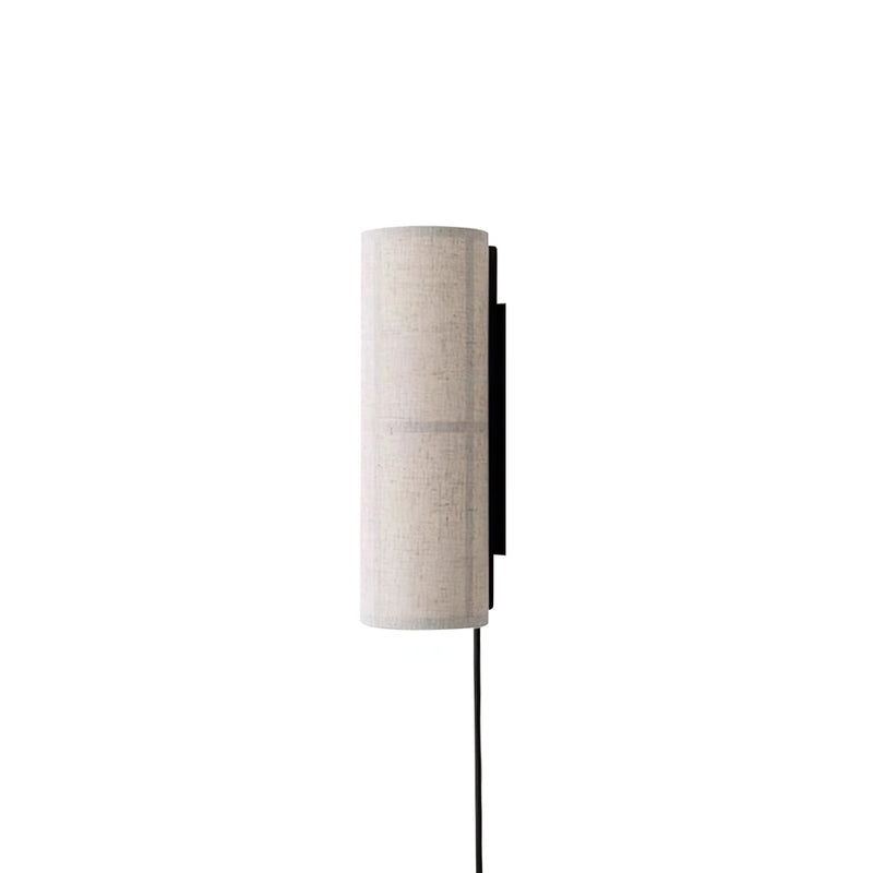 Linocanne Fabric Cylinder Plug-In Wall Lamp