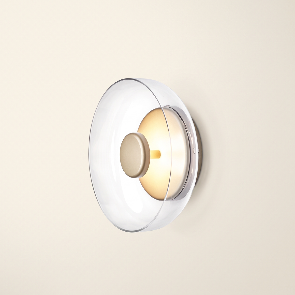 Lirabel Glass Dome Wall Light
