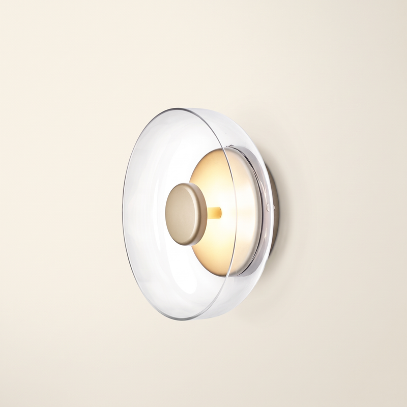 Lirabel Glass Dome Wall Light