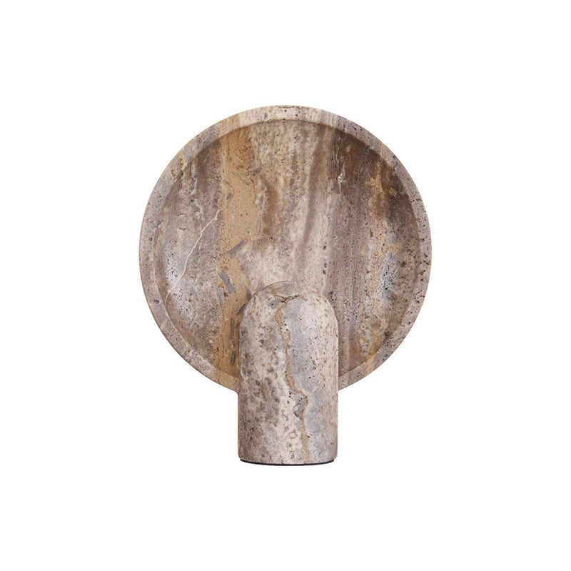 Lunestra Travertine Table Lamp