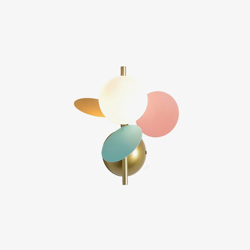 Macaronne Round Disc Wall Lamp