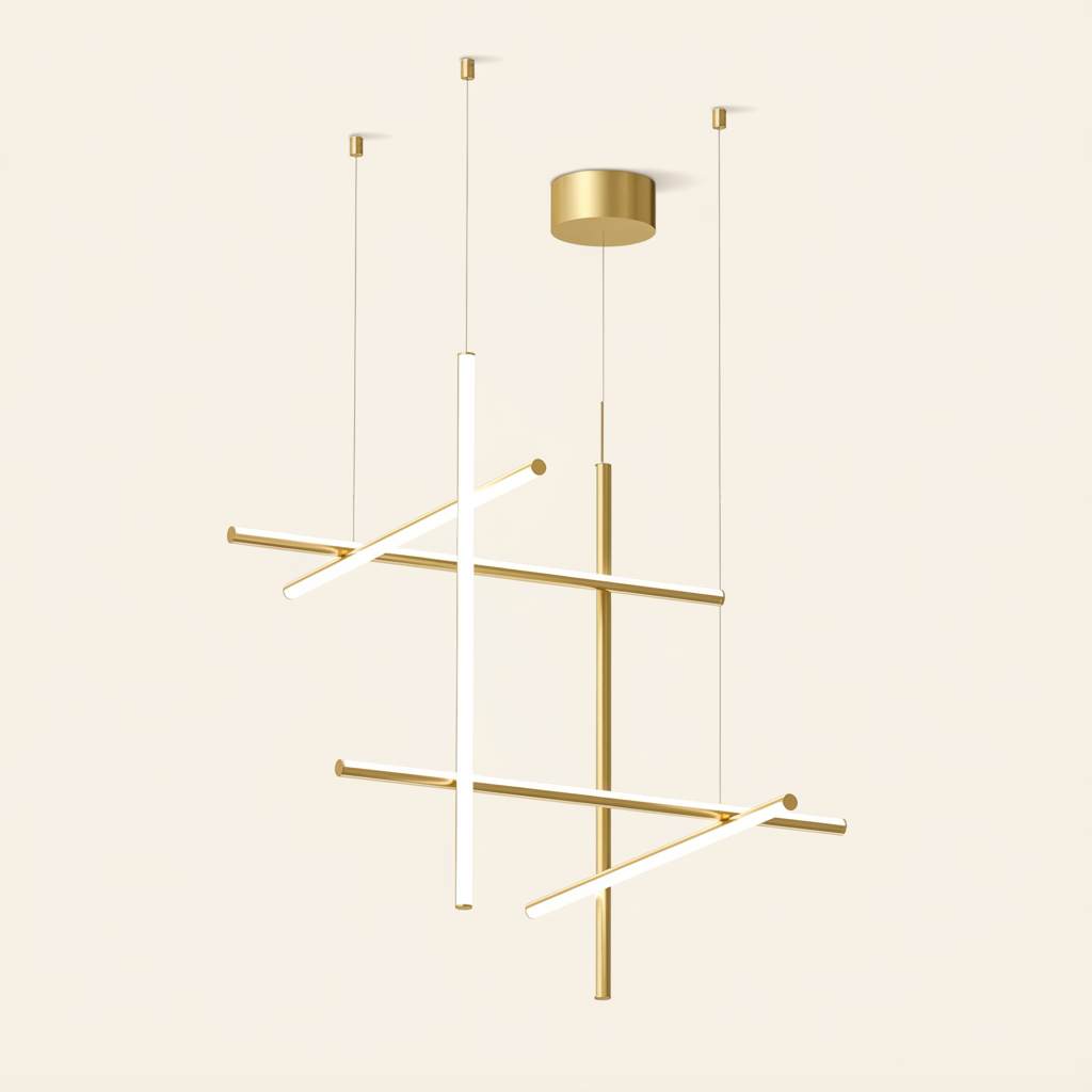 Marenne Linear Grid Chandelier