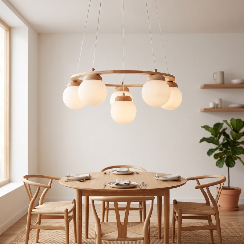 Miravelle Wood Chandelier