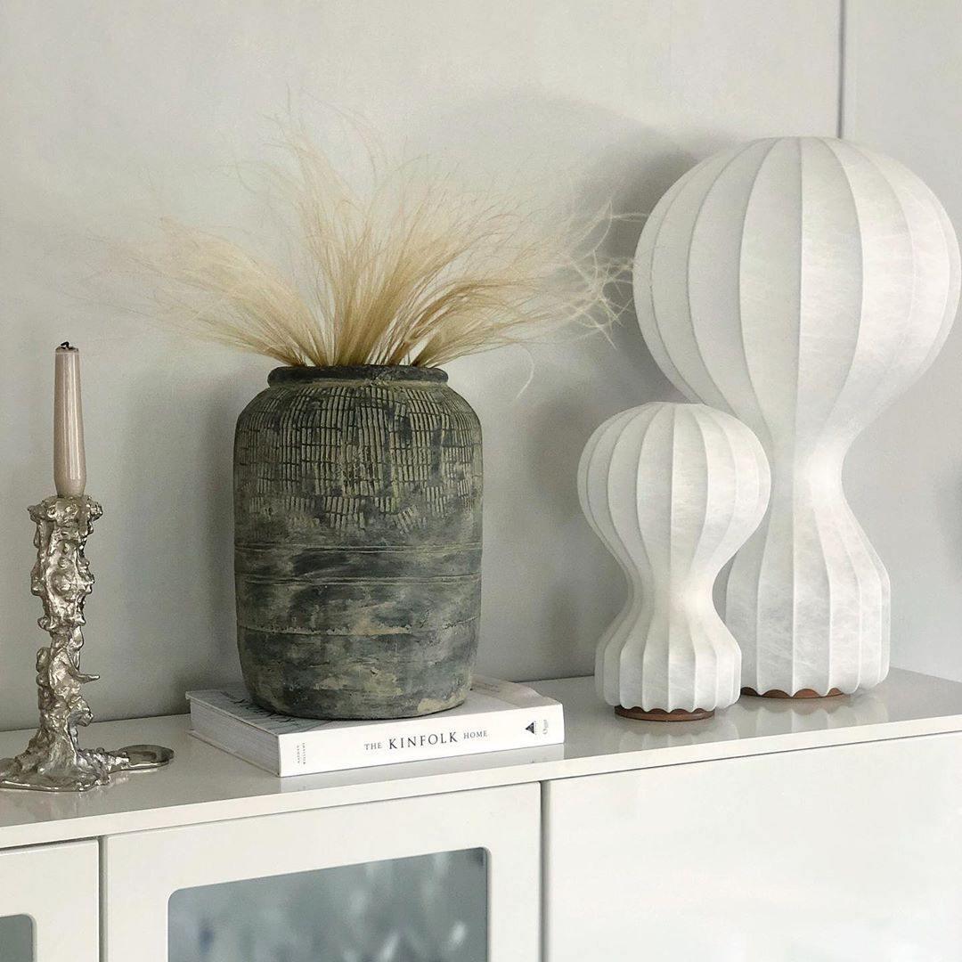 Nalvora Cocoon Resin Globe Table Lamp – detail 7