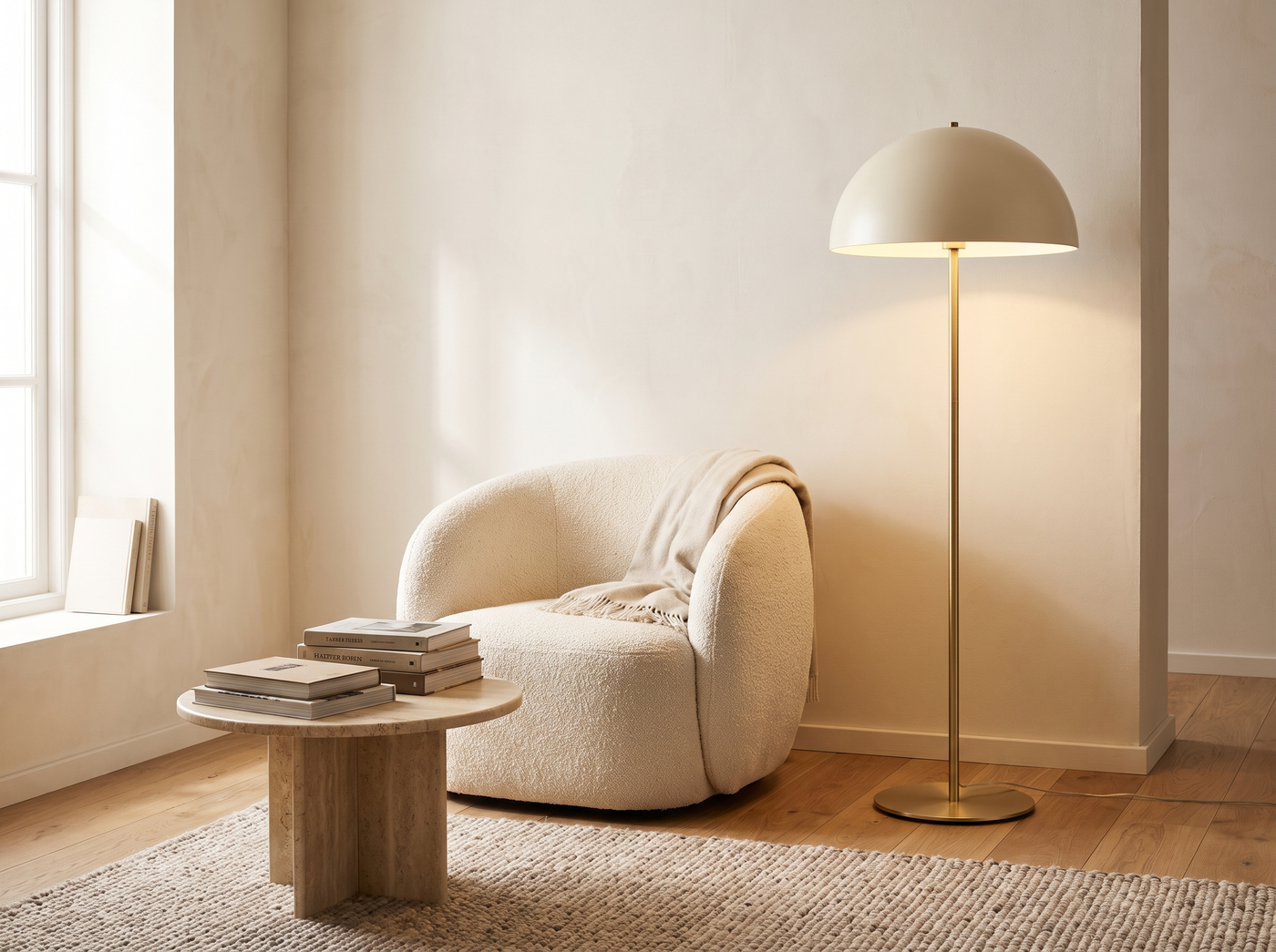 Orla Mushroom Floor Lamp Modern Dome Lamp