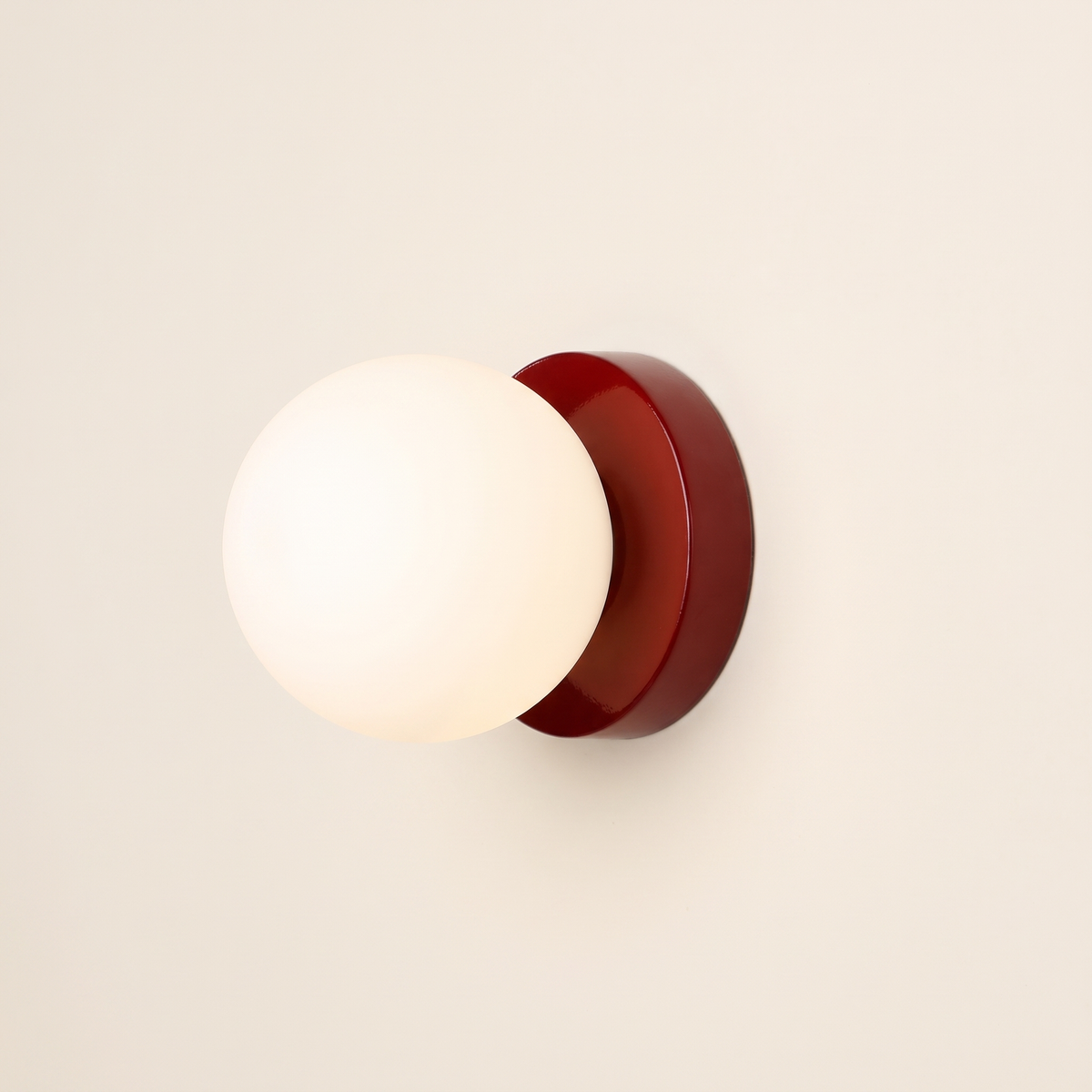 Paloise Petite Glass Globe Wall Sconce
