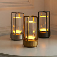 Portable Lantern Cordless Table Lamp