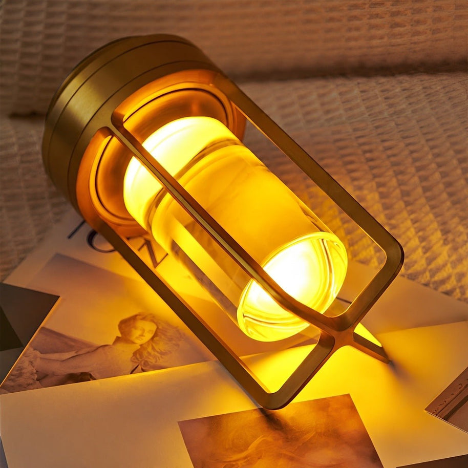 Portable Lantern Cordless Table Lamp