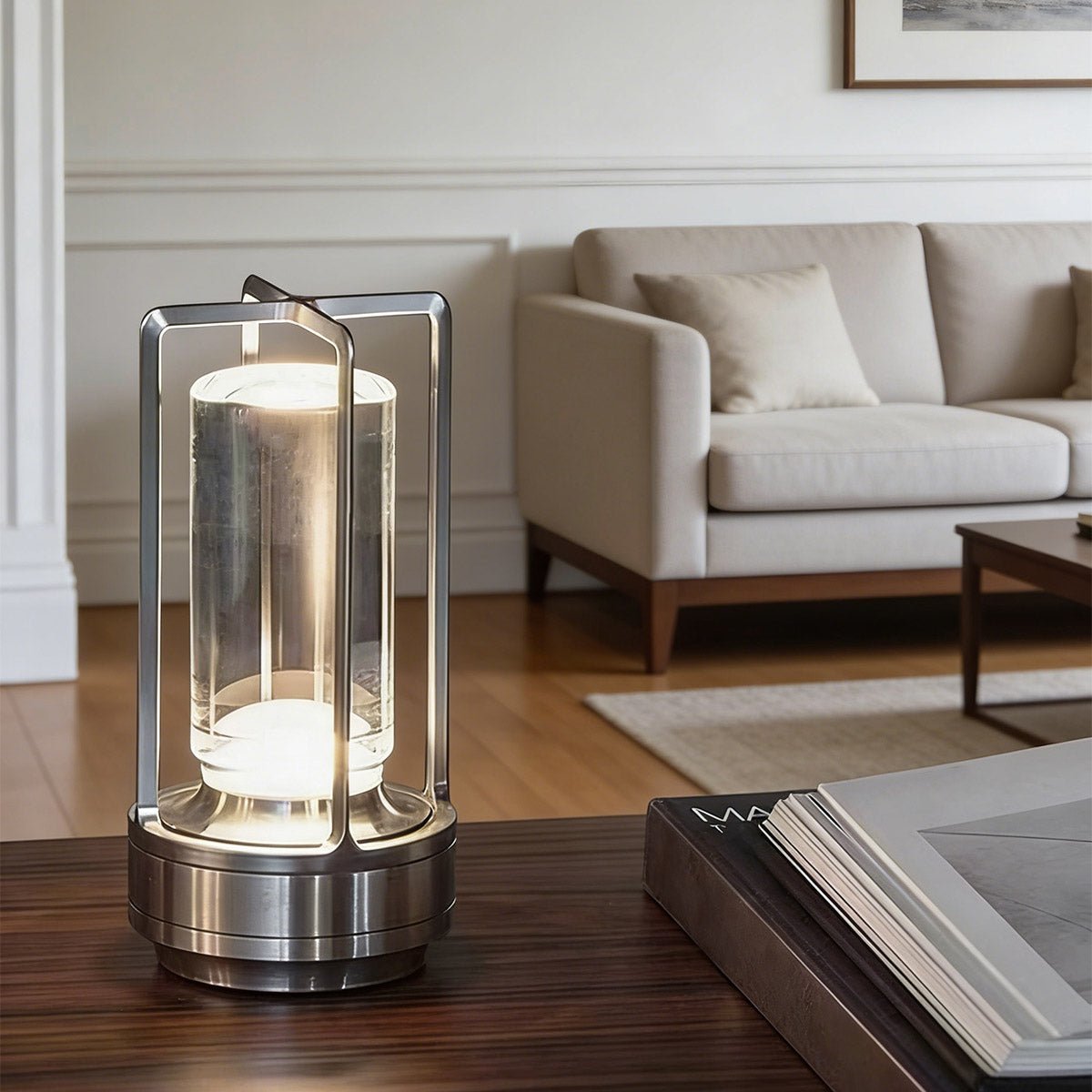 Portable Lantern Cordless Table Lamp