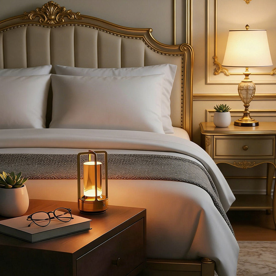 Portable Lantern Cordless Table Lamp