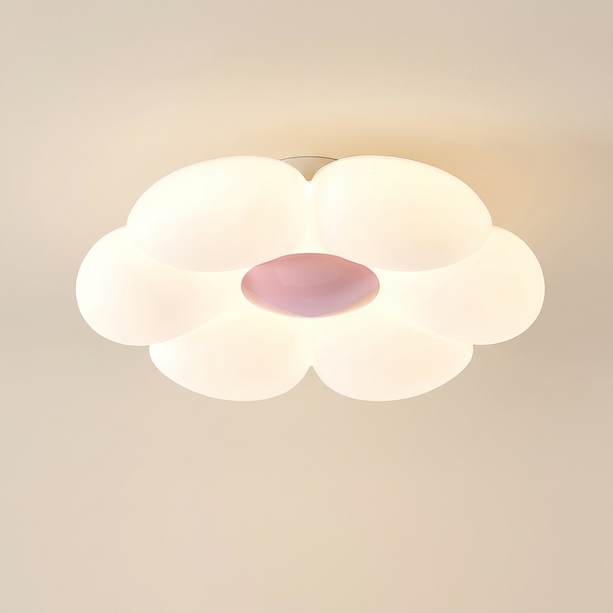 Posielle Six-Petal Flower Ceiling Light