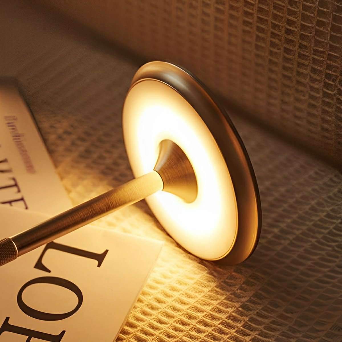 USB Dimmable Dish LED Table Lamp – image 11