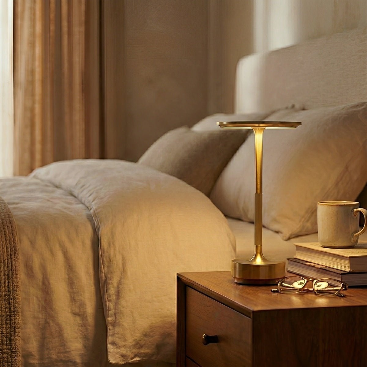 USB Dimmable Dish LED Table Lamp – image 5