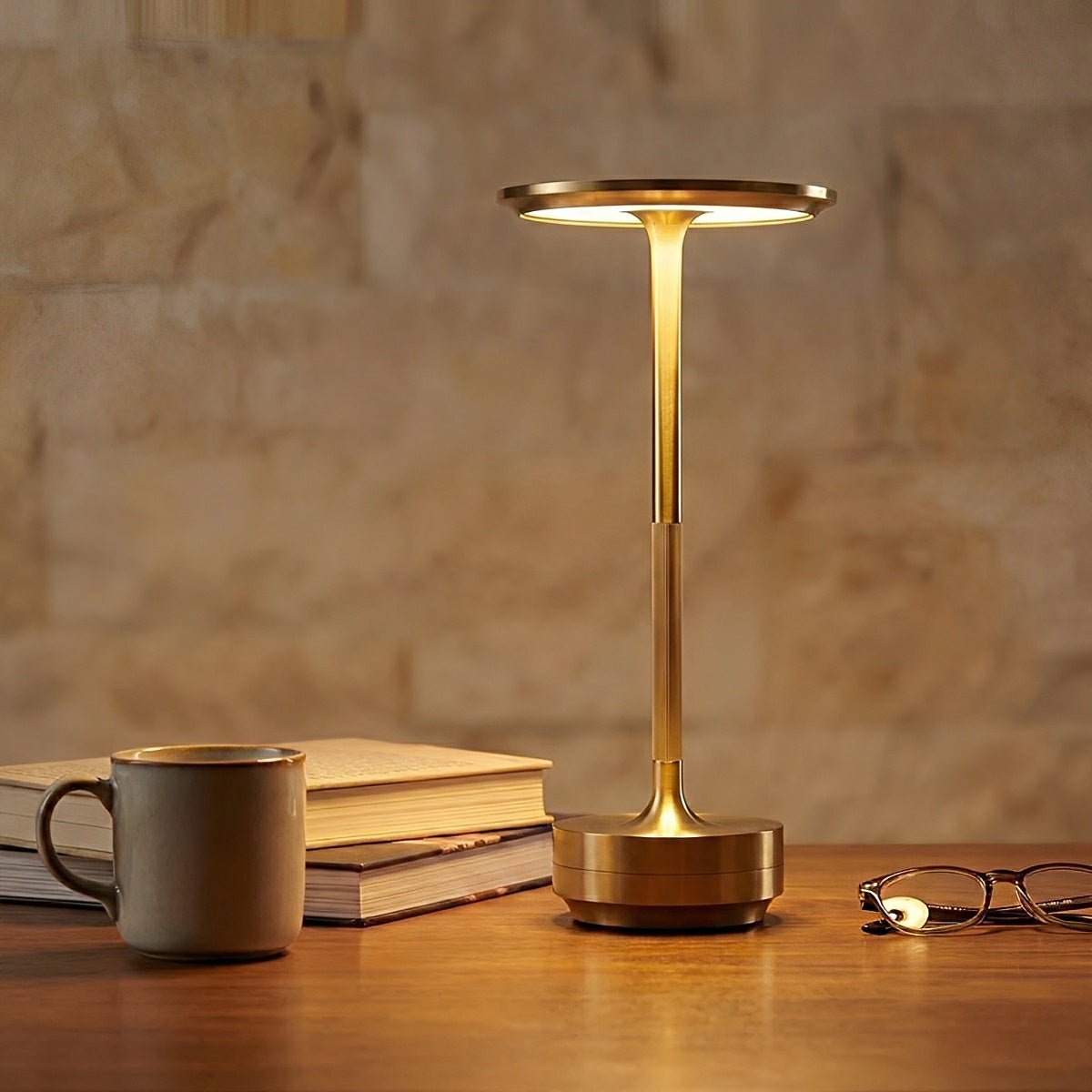 USB Dimmable Dish LED Table Lamp – image 4