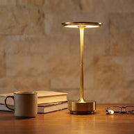 USB Dimmable Dish LED Table Lamp